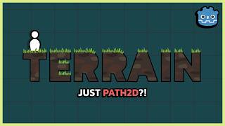 I Made Modular Terrain With Just ONE Path2D in Godot