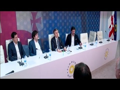 „ქართული ოცნების“ ოფისში შეხვედრა დასრულდა