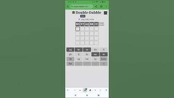 Wordle with paired-up letters! (Double-dabble puzzle for 9 Oct 24) #speedsolving #words