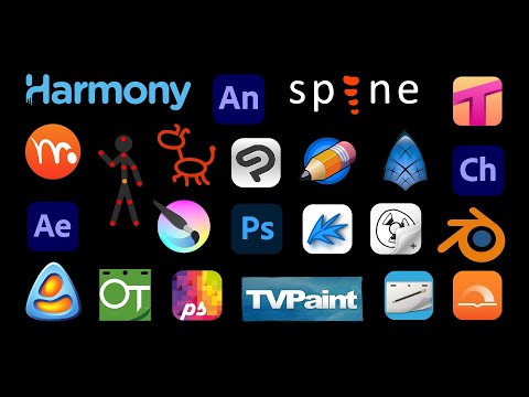 видео: Программы для 2D-анимации: обзор и сравнение софта