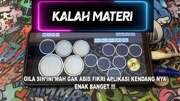 KALAH MATERI | ASLI GAK ABIS FIKRI ENAK BANGET APLIKASI KENDANG NYA - COVER KENDANG ANDROID