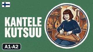 A1–A2 Finnish Listening: My First Kantele, a Helsinki Music Shop and an Old Wedding Photo screenshot 5