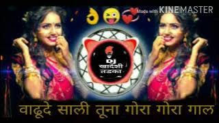 वाढूदे साली तूना गोरा गोरा गाल  MP 3 dj song.