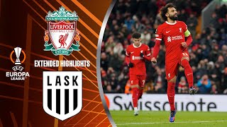 Liverpool vs. LASK: Extended Highlights | UEL Group Stage MD 5 | CBS Sports Golazo - Europe