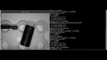 Peg-in-hole assembly vision based approach