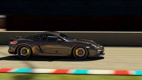 Porsche driving on race track 3D Animation (blender 3.3)