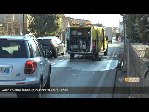 AUTO CONTRO FURGONE, DUE FERITI  | 21/01/2022