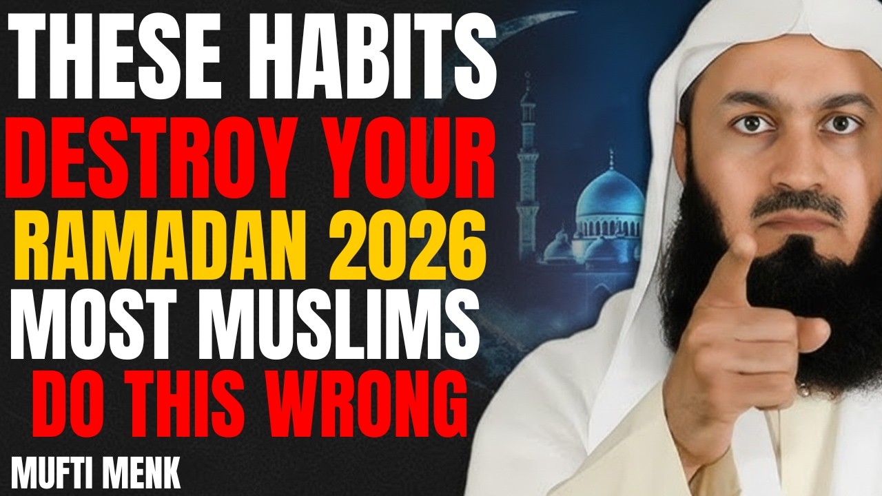 YOU’RE FASTING… But THESE Habits Are Destroying Your Ramadan 2026 | Stop Before It’s Too Late!