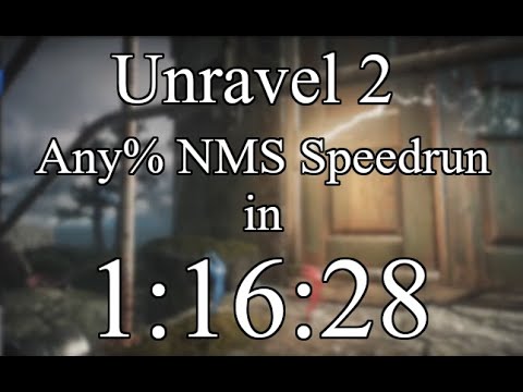 Unravel 2 Any% NMS Speedrun in 1:16:28! [Console]