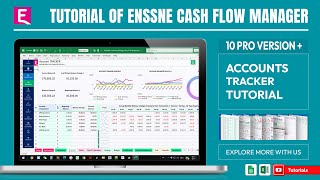 ENSSEN Cash Flow Manager Pro Version Tutorial - Accounts