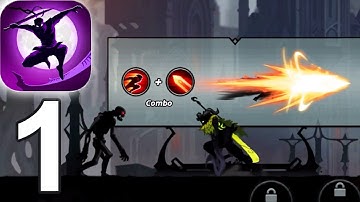 Shadow Knight Ninja Games RPG Gameplay Walkthrough Chapter 1 (iOS Android)