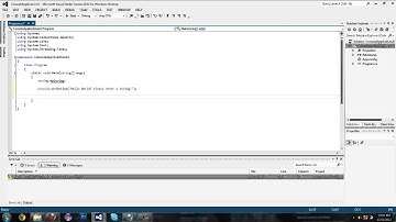 C# Programming 2 - Variables