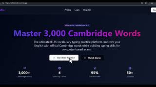 IELTS Bondhu Website | Practice IELTS Vocabulary with Typing – Free & Premium Access! screenshot 3