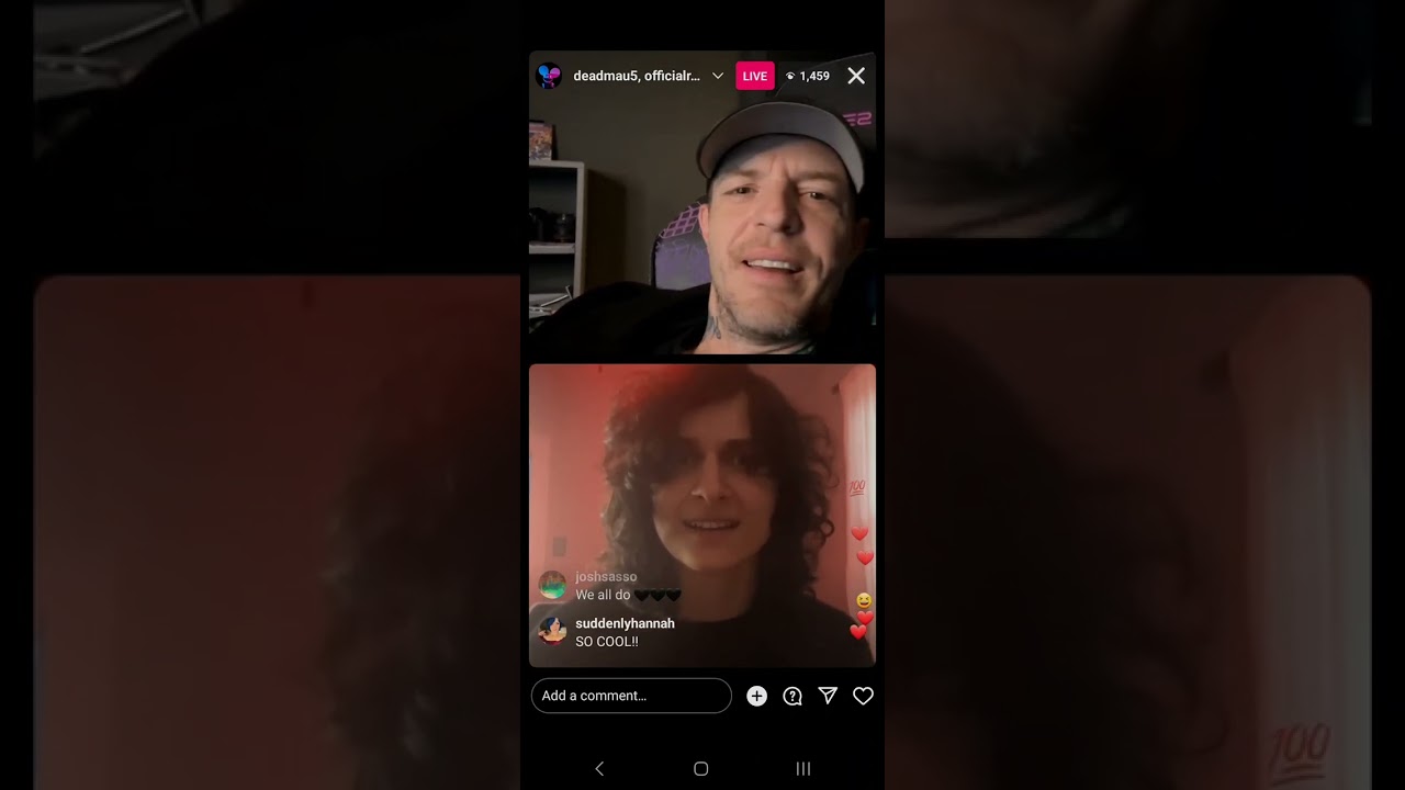 REZZ & deadmau5 Instagram live stream 2023/1/26