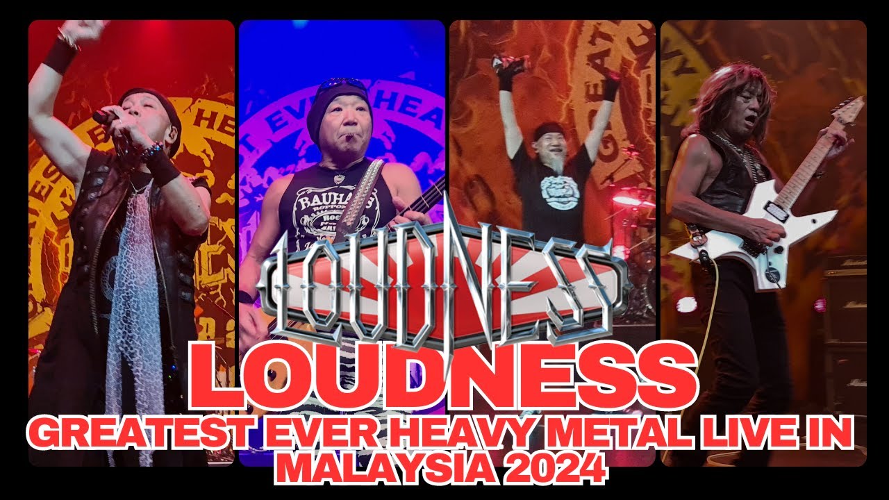 LOUDNESS GREATEST EVER HEAVY METAL LIVE IN MALAYSIA ZEPP KUALA LUMPUR 2024