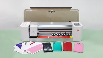 How to cut mobile phone back film with mecolour A3 dual-function cutting plotter?