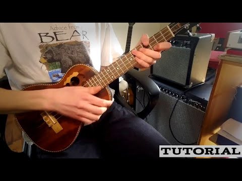 Hip hop percussion Ukulele beat with tutorial