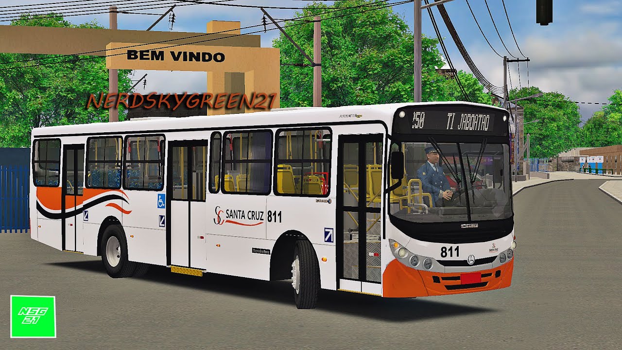 [OMSI 2] MAPA LITORAL SUL | Apache Vip II mb of-1722m +G27/ Santa Cruz | TI Jaboatão/Santo Aleixo