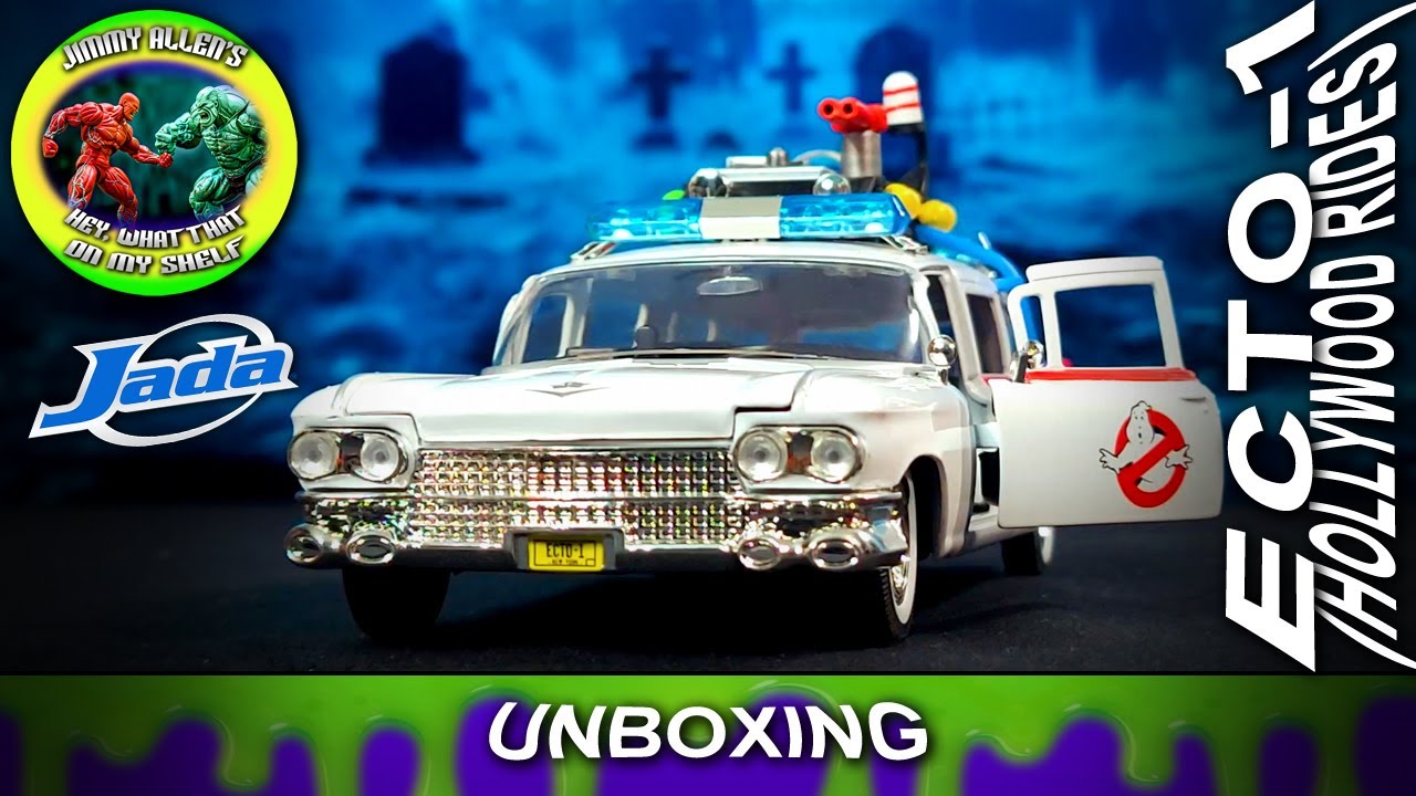 ECTO-1 - Ghostbusters - JADA TOYS - Unboxing - ACTION FIGURE - Toy