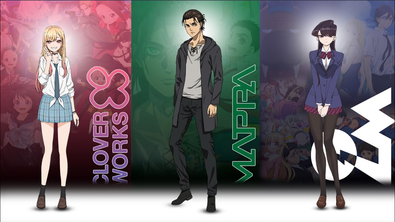 Top 10 Best Anime Studios Of All Time. and its not MAPPA YouTube