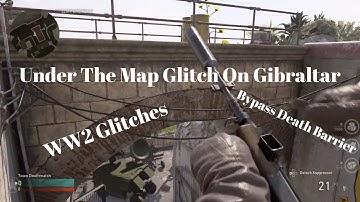 *NEW* DEATH BARRIER LEDGE GLITCH SPOT UNDERNEATH GIBRALTAR: WW2 GLITCHES