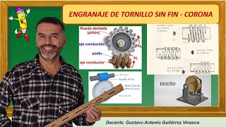 ENGRANAJE TORNILLO SINFIN CORONA