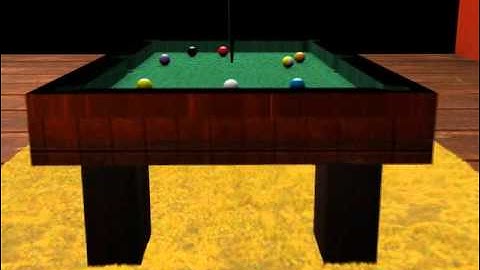 3ds Max Pooltable Animation