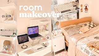 condo room makeover ⌨️  new keyboard, room decor haul, cleaning *i'm obsessed*