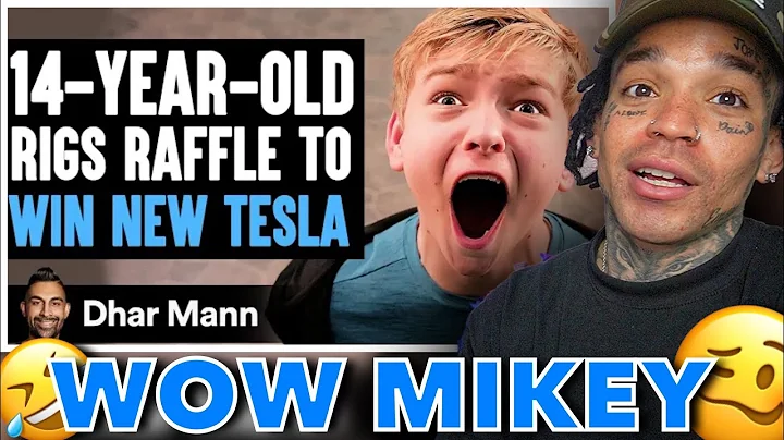 14-Year-Old RIGS RAFFLE TO WIN New TESLA, What Happens Next Is Shocking | Dhar Mann [reaction]