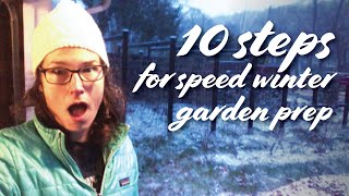 How to Winterize A Garden: 10 Steps Before it Snows!