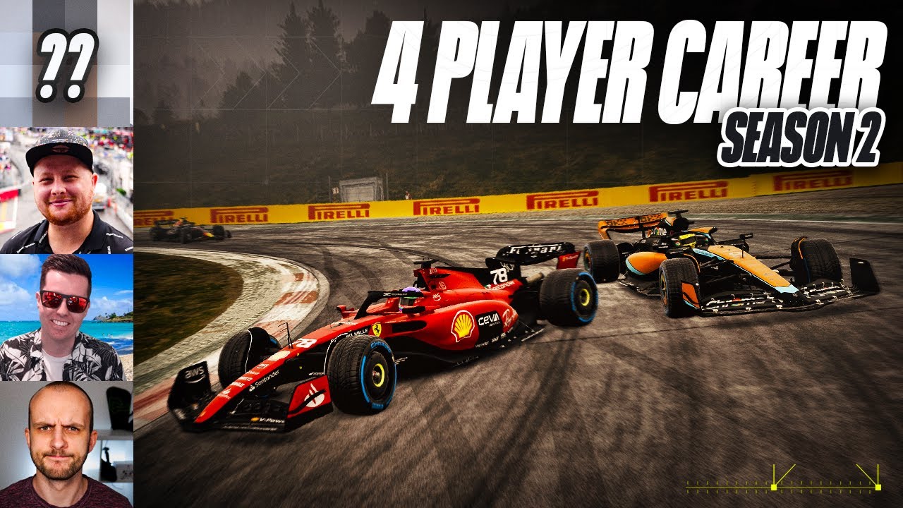 Can we go ONE RACE without Crashing into Gillon? | F1 23 4 Player Career