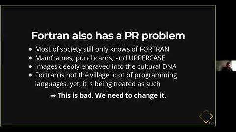 FortranCon2020 [SP]: Toward a thriving open source Fortran community