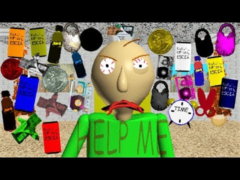 baldi's basics items