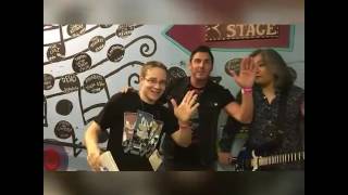 Jun Senoue and Johnny Gioeli of Crush 40 - Hello from Sonic 25th Anniversary Party!