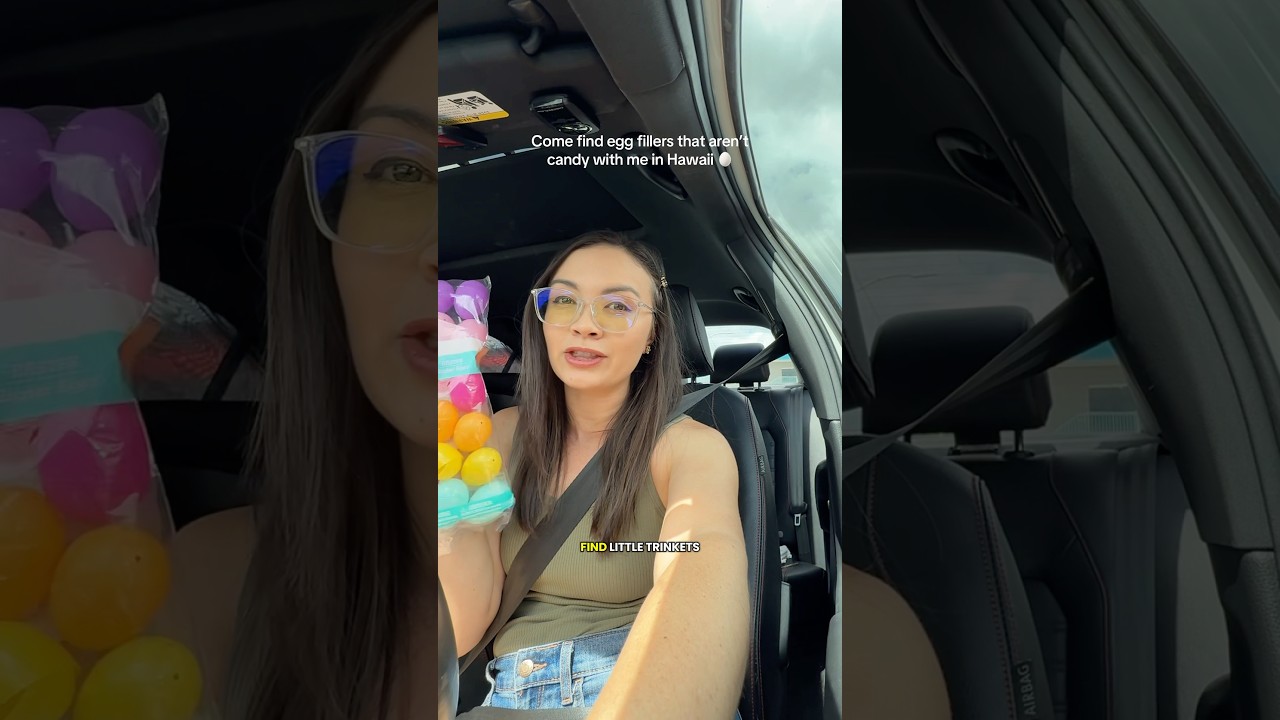 Come find egg fillers that aren’t candy with me in Hawaii 🥚 