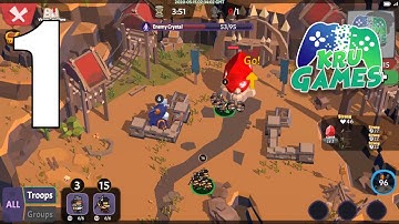 Alchemy War: Clash of Magic Gameplay Walkthrough #1 (Android, IOS)