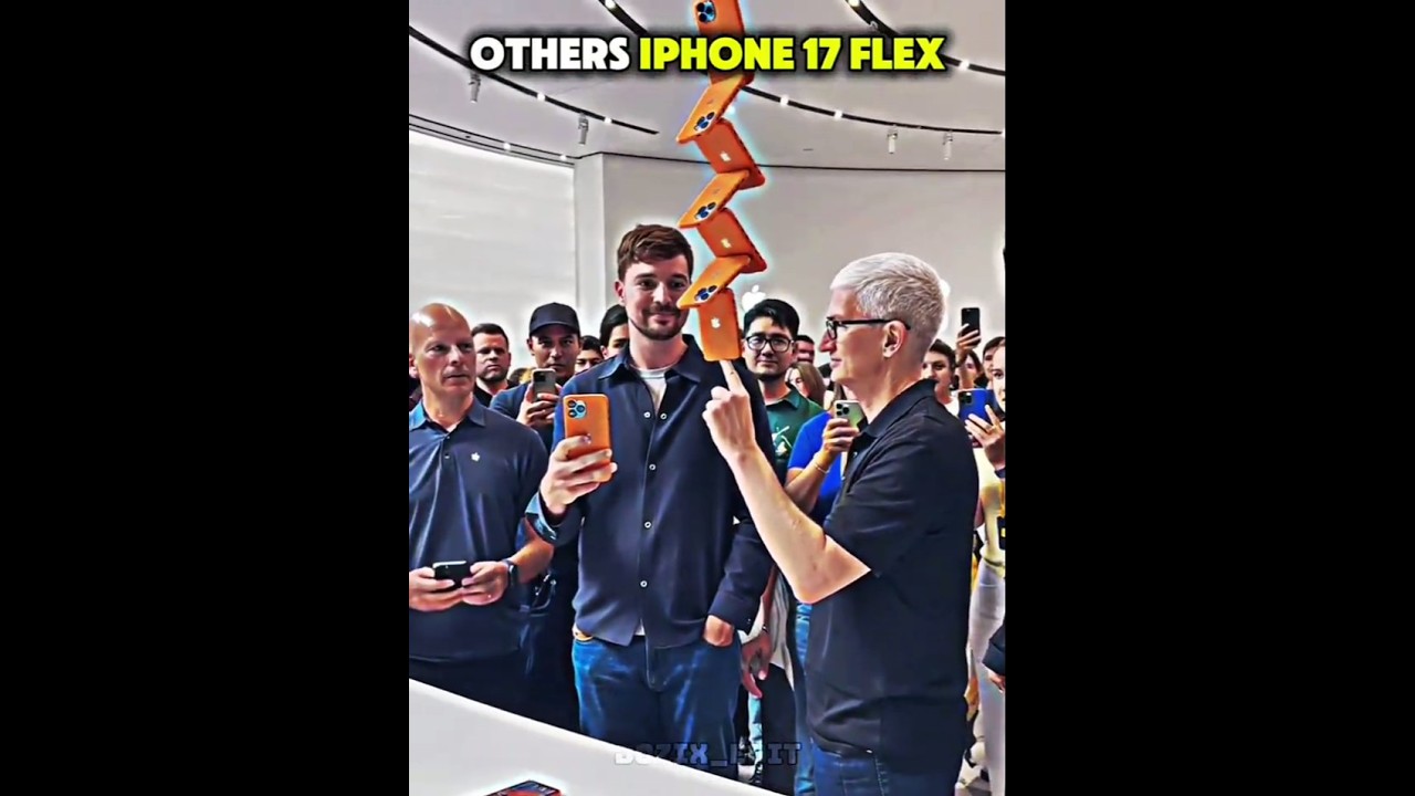 Others iPhone 17 Flex vs The Last One 😂📱💀