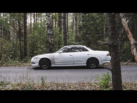 Toyota Mark 2 за 40.000. Установка обвеса TOURER V. Купил ДИСКИ(9 серия)