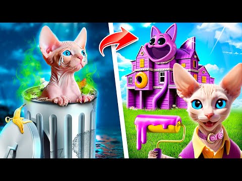 Видео: Мы построили секретный домик CATNAP и DOGDAY! Poppy Playtime Chapter 3!