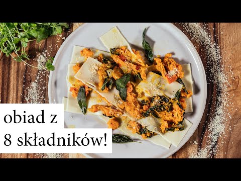 Wideo: Lasagne Z Kurczakiem, Dynią I Pesto