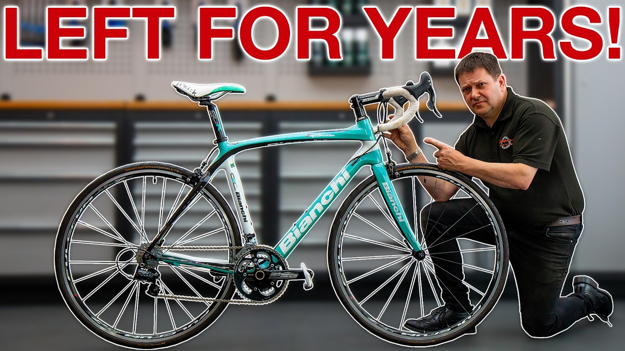 Rebuilding Abandoned Bianchi! 3 Years no service! Full service
