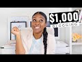 MAKE MONEY BLOGGING | My first 1,000 month blogging
