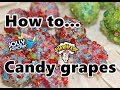 how to make candy grapes | crack grapes