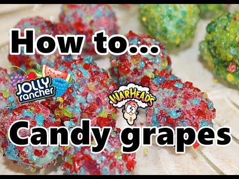 how to make candy grapes | crack grapes