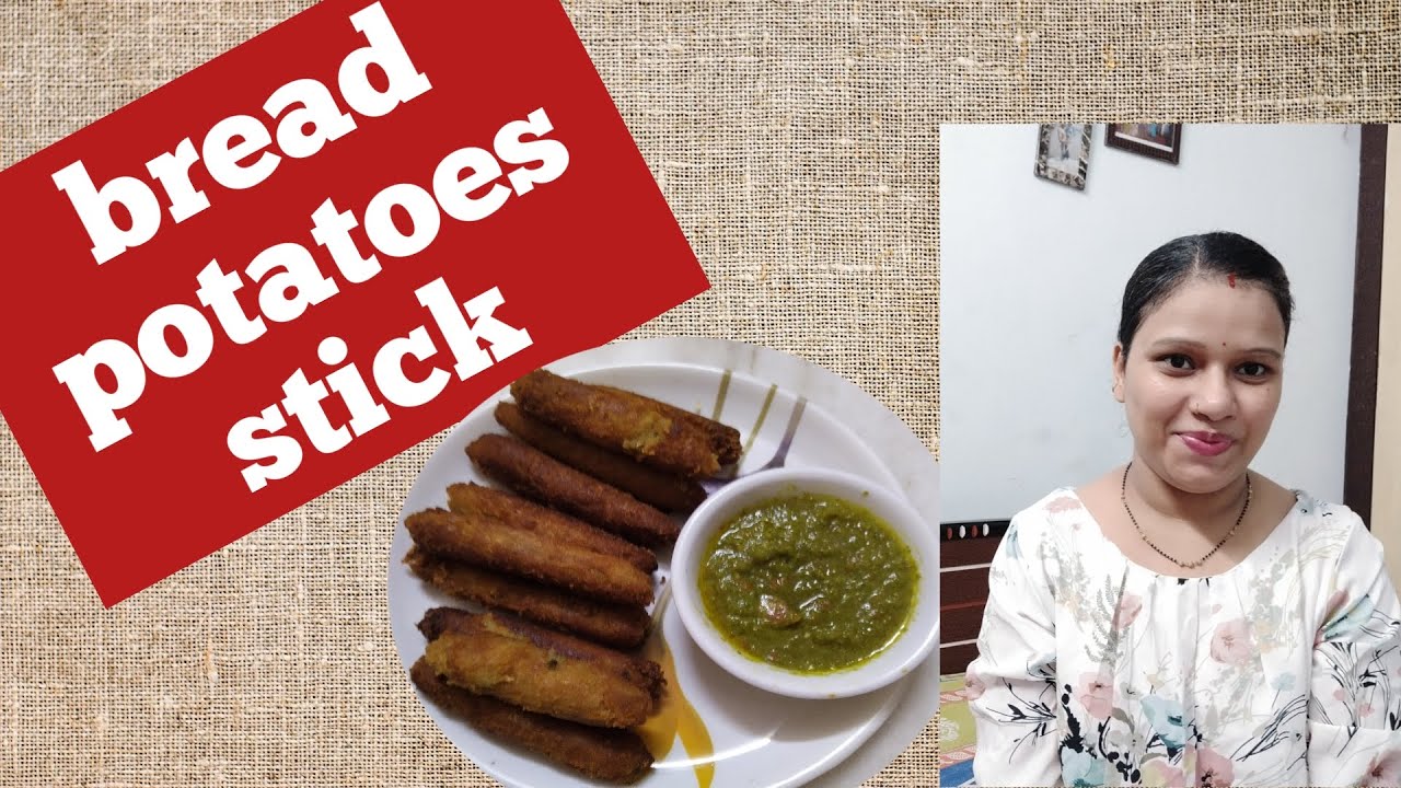 Bread potatoes stick recipe, how to make bread potatoes stick..... YouTube