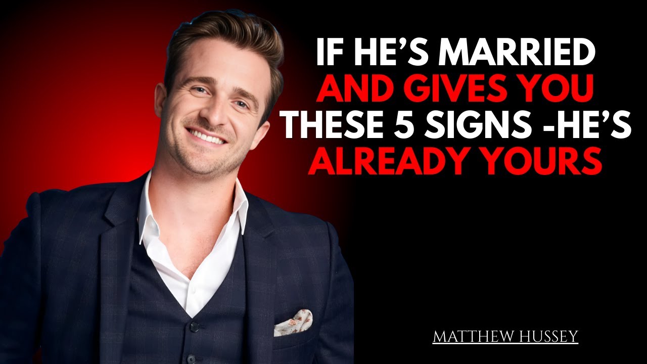 THESE 5 SIGNS SHOW THAT A MARRIED MAN DESIRES YOU  || Matthew hussy Motivational Speech