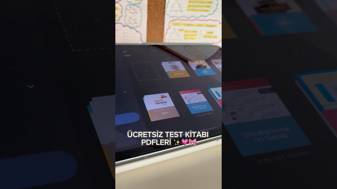 ÜCRETSİZ TEST KİTABI PDFLERİ!