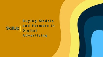 Buying Models and Formats in Digital Advertising