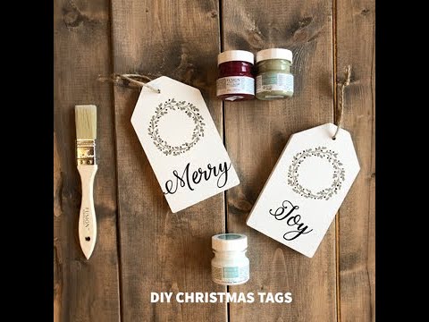 Christmas Wood Gift Tags