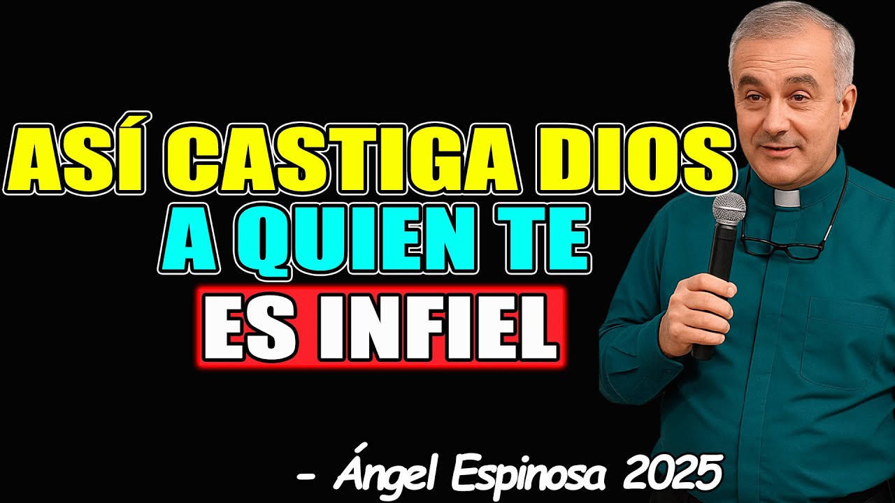 Cómo DIOS CASTIGA a quien te ES INFIEL? La verdad EXPUESTA - Padre Ángel Espinosa 2025